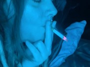 French inhales 💕- full vid on OF 15/16