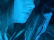 French inhales 💕- full vid on OF 2/16