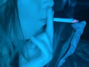 French inhales 💕- full vid on OF 4/16