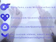 Queenly Dominatrix - Nurse Ruined Handjob in Latex Gloves