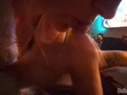 Almost Caught - NetFlix -  Blowjobs & Chill on Parents Sofa (Juicy lousie) 11/16