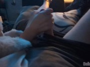 Almost Caught - NetFlix -  Blowjobs & Chill on Parents Sofa (Juicy lousie) 2/16