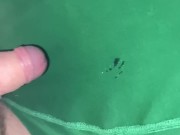 Thick White Cum Load Hands Free Shot In My Boxers