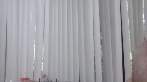 Hand job with cum shot smoking