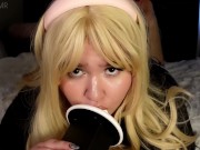 ASMR Step Sis TEASING YOU  | WET LICKING, SUCKING, MASSAGE, HJ, UPCLOSE LICKING + FEET | EmmaTASMR