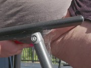 BBW PUSSY PLAY OUTSIDE - MIND THE NEIGHBOURS 💋 - Screenshot 10 of 16 - Outdoor