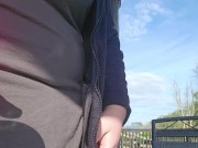 BBW PUSSY PLAY OUTSIDE - MIND THE NEIGHBOURS 💋 - Screenshot 2 of 16 - Solo Girl