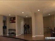 Euro Brunette Victoria Sinn Drains Mr. Marcus & Chris Charming's Dicks! 4/16