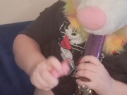 Milkweed Mouse Smokes & Masturbates - solo murrsuit/furry porn