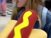 Halloween Date With Busty Blondie 3/16