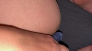 First Time Taking A Dildo In My Ass