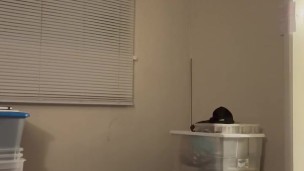 Cumming all over desk to Mia Khalifa