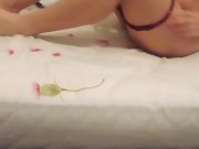 Teen masturbating thinking about her stepmother