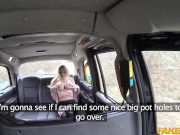 Fake Taxi - Full scene with busty blonde English MILF getting a creampie while still sweaty from her gym workout 3/16