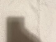 Heavy breathing and moaning why shooting huge load