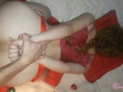 My girlfriend let me fuck her BIG WHITE ASS FOR MY BIRTHDAY