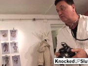 Knocked up redhead sucks and fucks 3/16