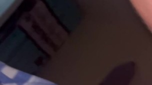 Super nice anal dildo inside my neighbor Frida's anus