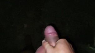 Pissing in the dark forest