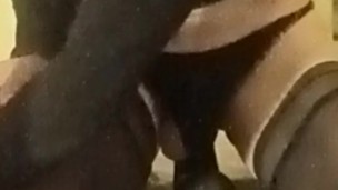 Sissy Kiri shocking orgasm with 27cm dildo