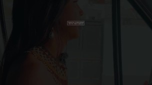 Risky Masturbating with Devil Costume on Public Streets