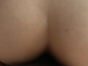 セフレと生バック　気持ち良すぎて満屁がでちゃう　生挿入