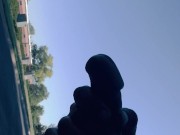 Jerk off public