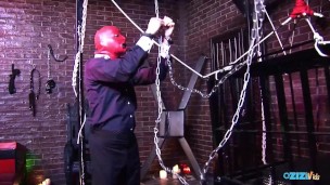 Gorgeous nurses get talked into screwing with two guys at once