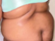 Saudi Beautiful Big Ass & Huge Tits BBW Hot Anippe BraPanty & Hijab Wear & Want Fuck From StepCousin 1/16