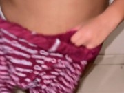 Saudi Beautiful Big Ass & Huge Tits BBW Hot Anippe BraPanty & Hijab Wear & Want Fuck From StepCousin 7/16