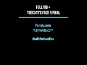 POV HJ/BJ - Watch Tuesday's Tease my Cum out on her Tongue