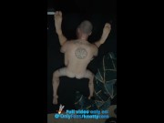 Bird's eye view to our bedroom - real female orgasm, feet up and prostate massage 14/16