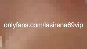 Close Up Of LaSirena's Wet Tight Pussy