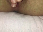 Zoomed Close-up virgin tight pussy fingering