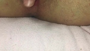 Zoomed Close-up virgin tight pussy fingering