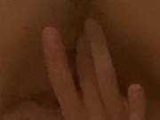 Zoomed Close up ass. Pussy fingering