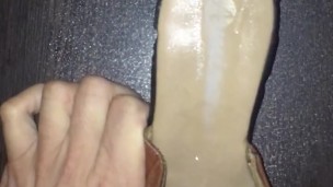 Cum in Neighbor's Slipper