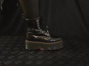 Your Cock vs My Dr. Martens - Cock Balls Crush Trample, Shoejob, CBT, Bootjob, Stomping