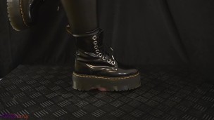 Your Cock vs My Dr. Martens - Cock Balls Crush Trample, Shoejob, CBT, Bootjob, Stomping
