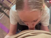 Blonde Tattooed Amateur Emma Wolf Fucks Doggystyle In Hotel And Receives Cum In Mouth - Mydirtyhobby 4/16