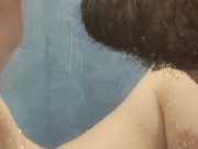 Macho aprendiendo a mamar con un dildo grande 7/16