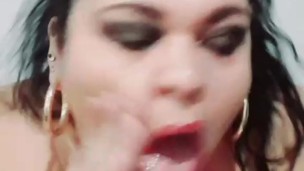 Triste is how you should suck a big cock