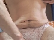 Masturbation　今日のパンツ　変態オナニー　激しくシコシコ