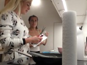 Hot Girls throw a Party for Halloween on a Lingerie and Underwear Try on Haul Day with Smallest Tiny Thongs & Sexy Outfits 1/16