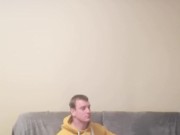 LongJohn0Hara fucking a creampuff fleshlight while watching porn 1/16