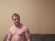 LongJohn0Hara fucking a creampuff fleshlight while watching porn 10/16