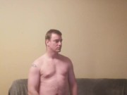 LongJohn0Hara fucking a creampuff fleshlight while watching porn 3/16