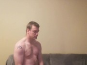 LongJohn0Hara fucking a creampuff fleshlight while watching porn 5/16