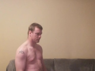 LongJohn0Hara fucking a creampuff fleshlight while watching porn