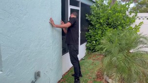 Fit Milf Nina Dolci Finds Huge Surprise in Burglars Pants